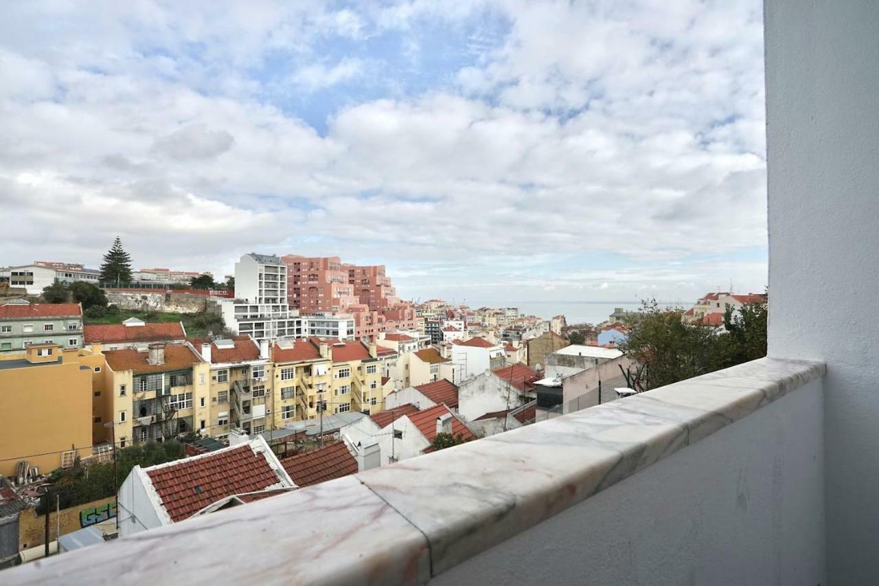 Stunning Graca Riverview Flat Lisbon Luaran gambar